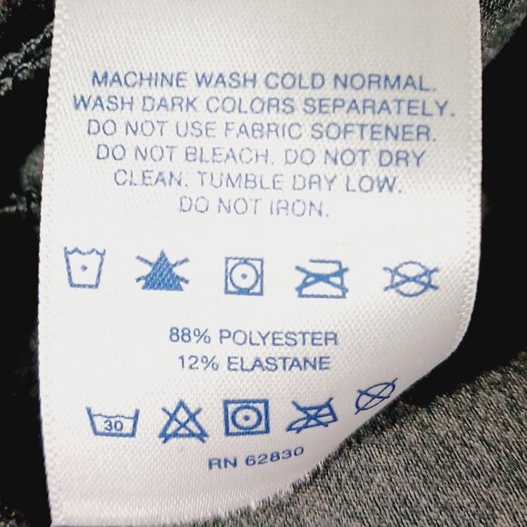 Lands End Athletic Pants, Gray, Size Medium (10 - 12), Sporty, Work Out, Walk - Picture 16 of 16